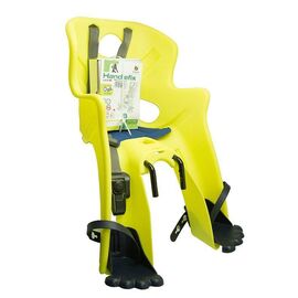 Детское велокресло BELLELLI Rabbit SportFix Hi-Viz, на рулевую трубу, светоотражающее, жёлтое, до 15кг, 01RBTS0027, изображение  - НаВелосипеде.рф