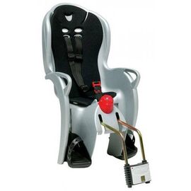 Детское велокресло HAMAX SLEEPY, на подседельную трубу, серый/черный, до 22 кг, 551578, изображение  - НаВелосипеде.рф