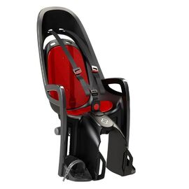 Детское велокресло HAMAX CARESS ZENITH, на багажник, серый/красный, до 22 кг, 553042, изображение  - НаВелосипеде.рф