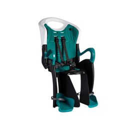 Детское велокресло BELLELLI Tiger Relax B-Fix, на подседельную трубу, чёрно-белое, до 22 кг, 01TGTRB0020T, изображение  - НаВелосипеде.рф