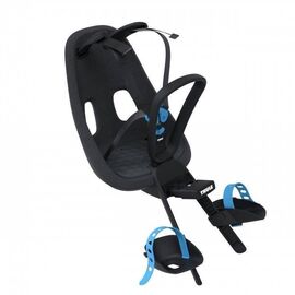 Детское велокресло Thule Yepp Nexxt Mini, на рулевую трубу, черное, до 15 кг, 12080101, изображение  - НаВелосипеде.рф
