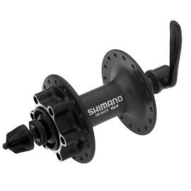 Велосипедная втулка Shimano ALIVIO EHBM475BL, передняя, 32 отверстия, под дисковый тормоз, с эксцентриком, 2-911 , изображение  - НаВелосипеде.рф