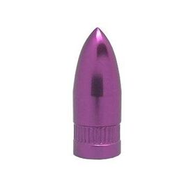 Колпачок на автониппель TBS  "пуля", лиловый, CSA-V03 purple AV, изображение  - НаВелосипеде.рф