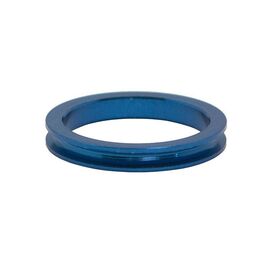 Кольцо проставочное NECO, 1-1/8"х5мм, синее, алюминий, ALLOY SPACER-R 1/8", изображение  - НаВелосипеде.рф