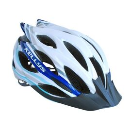 Велошлем KELLYS DYNAMIC, бело-синий, Helmet Dynamic, Вариант УТ-00018848: Размер: M/L (58-61 cm), изображение  - НаВелосипеде.рф