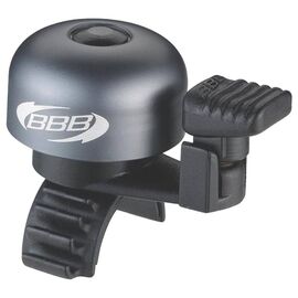 Велозвонок BBB 888-14 bike bell EasyFit Deluxe, серый, универсальный, 2905051414, изображение  - НаВелосипеде.рф