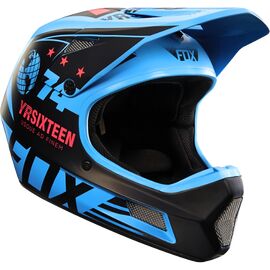 Велошлем Fox Rampage Comp Helmet, синий, 15999-002, Вариант УТ-00043017: Размер: L (59-60 см) , изображение  - НаВелосипеде.рф