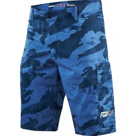 Велошорты Fox Sergeant Short Camo, Размер: М (W32), синий, 19037-360-32, Вариант УТ-00043459: Синий, Размер: W28, изображение  - НаВелосипеде.рф