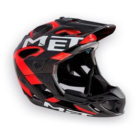 Велошлем MET Parachute, черно-красный 2019, 3HELM98L0NR, Вариант УТ-00043120: Размер: L (59-62 см), изображение  - НаВелосипеде.рф