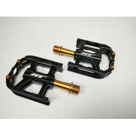 Педали велосипедные HT AR12T, 75 x 67 x 17 мм, Black, AR12T103101, изображение  - НаВелосипеде.рф