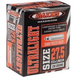 Камера велосипедная Maxxis Ultralight, 27.5x1.90/2.35, 0.6 мм, велониппель, EIB75076300, изображение  - НаВелосипеде.рф