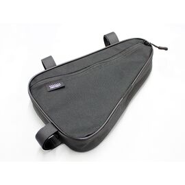 Велосумка PROTECT, под раму, 31х20х5 см, нейлон 600D, черный, NOP55573, изображение  - НаВелосипеде.рф