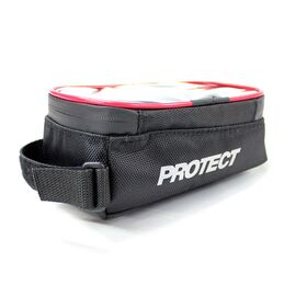 Велосумка PROTECT, на раму, 19х9х10 см, нейлон 1680D, touch screen экран, черный, NOP55538, изображение  - НаВелосипеде.рф