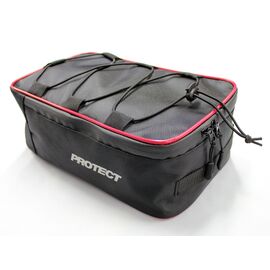 Велосумка PROTECT, на багажник, 29х17х12 см, нейлон 1680D, черный ,NOP55600, изображение  - НаВелосипеде.рф