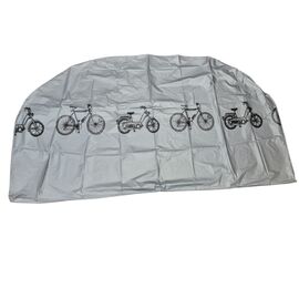 Накидка для велосипеда, от дождя, 196х64х110 см, в упаковке, серый, NTB21253, изображение  - НаВелосипеде.рф
