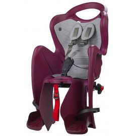 Детское велокресло BELLELLI Mr Fox Clamp, заднее, до 22 кг, plum lux, 01FXM00038LX, изображение  - НаВелосипеде.рф