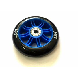 Колесо для трюкового самоката SUB, пластиковое, с подшипником ABEC 9, 100 мм, синий, 00-180092, изображение  - НаВелосипеде.рф