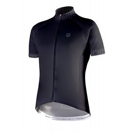 Велоджерси Taymory Innsbruck, женская, короткий рукав, чёрный, 8435506120105, Вариант УТ-00260607: Размер: M, изображение  - НаВелосипеде.рф