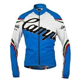 Велокуртка Campagnolo Factory Team Light, утеплённая, синий, 8032552115323, Вариант УТ-00260628: Размер: L, изображение  - НаВелосипеде.рф