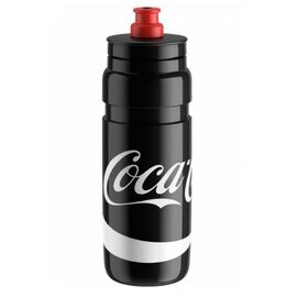 Фляга велосипедная Elite Fly Coca-Cola, 750 мл, черный, 0160720, изображение  - НаВелосипеде.рф