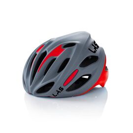 Шлем велосипедный LAS COBALTO, серый матовый с красным, LB00010020221LXL, Вариант УТ-00260692: Размер: L-XL, изображение  - НаВелосипеде.рф