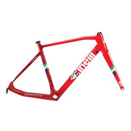 Рама велосипедная Cinelli SUPERSTAR 2020, Вариант УТ-00261310: Размер: M 51 (Рост: 170-178 см), Цвет: RED HOT, изображение  - НаВелосипеде.рф