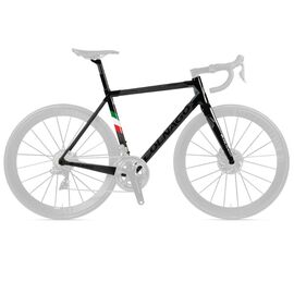 Рама велосипедная Colnago C64 2020, Вариант УТ-00261314: Размер: 50 (Рост: 155-165 см), Цвет: Black-Italy flag (PJBI), изображение  - НаВелосипеде.рф