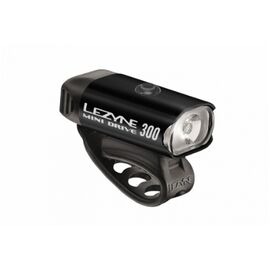 Велофонарь LEZYNE Mini Drive 300, передний, чёрный, 1-LED-24F-V104, изображение  - НаВелосипеде.рф