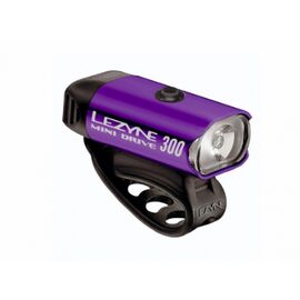 Велофонарь LEZYNE Mini Drive 300, передний, фиолетовый, 1-LED-24F-V121, изображение  - НаВелосипеде.рф