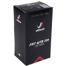 Камера велосипедная VITTORIA Fat MTB Lite, 27.5x3.0/3.50, AV schrader 48 mm, 1Z1.2I7.A4.FF.111BX, изображение  - НаВелосипеде.рф