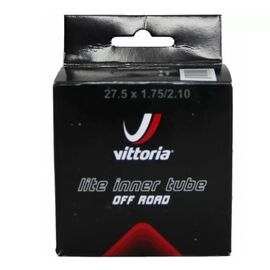 Камера велосипедная VITTORIA MTB Lite, 27.5x1.75/2.10, FV presta 48 mm, 1Z1.2I7.F4.47.111BX, изображение  - НаВелосипеде.рф