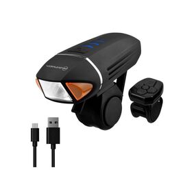 Велофонарь Briviga, передний, USB, на руль, диод CREE XM-L2, световой поток 450 лм, встроенный аккумулятор EBL-3310 , изображение  - НаВелосипеде.рф