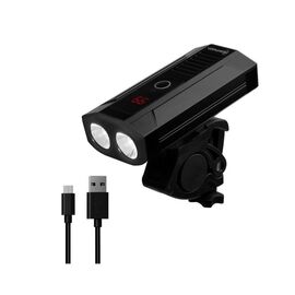 Велофонарь Briviga, передний, на руль, USB, 900 лм, два диода CREE XM-L2, встроенный аккумулятор, EBL-3605, изображение  - НаВелосипеде.рф