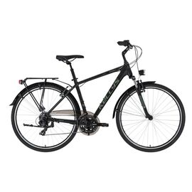 Гибридный велосипед KELLYS Carson 10 28" 2021, Вариант УТ-00258814: Рама: M (Рост: 167-180 см), Цвет: черный, изображение  - НаВелосипеде.рф