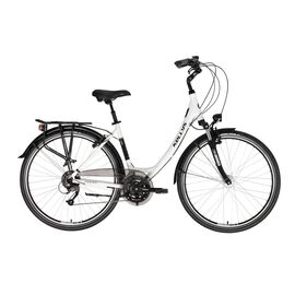 Городской велосипед KELLYS Avery 70 28" 2021, Вариант УТ-00258921: Рама: M 480 мм (Рост: 165-179 см), Цвет: белый, изображение  - НаВелосипеде.рф