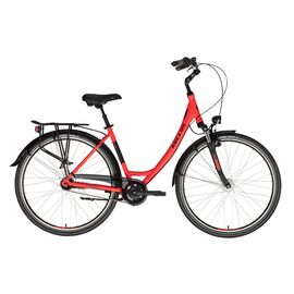Городской велосипед KELLYS Avery 90 28" 2021, Вариант УТ-00258922: Рама: M 480 мм (Рост: 165-179 см), Цвет: красный, изображение  - НаВелосипеде.рф