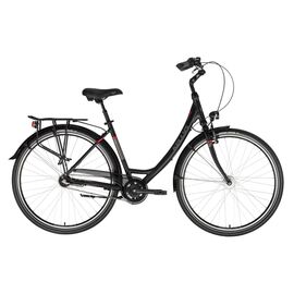 Городской велосипед KELLYS Avery 50 28" 2021, Вариант УТ-00258923: Рама: M 480 мм (Рост: 165-179 см), Цвет: черный, изображение  - НаВелосипеде.рф