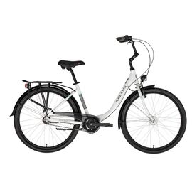 Городской велосипед KELLYS Avery 30 26" 2021, Вариант УТ-00258925: Рама: 430 мм (Рост: 155-175 см), Цвет: белый, изображение  - НаВелосипеде.рф