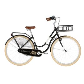 Городской велосипед KELLYS Royal Dutch 28" 2021, Вариант УТ-00258927: Рама: 460 мм (Рост: 169-185 см), Цвет: Black , изображение  - НаВелосипеде.рф