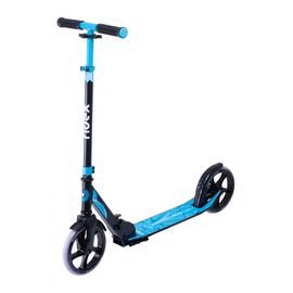 Самокат RIDEX Marvellous, двухколесный, складной, 200 мм, черный/синий, SX18361, изображение  - НаВелосипеде.рф