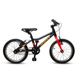 Детский велосипед HORST Sturm 16" 2020 , Вариант УТ-00263620: Возраст: 3-6 лет (Рост: 95-115 см), Цвет: черный/красный/оранжевый, изображение  - НаВелосипеде.рф