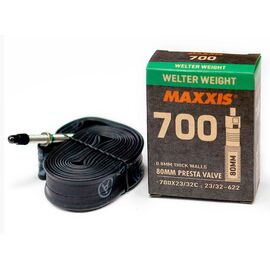 Камера велосипедная MAXXIS WELTER WEIGHT, 700X23/32C (23/32-622), 0.8 мм, LFVSEP80 (B-C), EIB00136300, изображение  - НаВелосипеде.рф