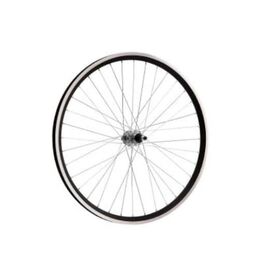 Колесо велосипедное в сборе Stels, 27.5", переднее, для Navigator 610V, V-Brake, двойной обод, 630304, LU091801, изображение  - НаВелосипеде.рф