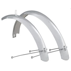 Крылья велосипедные Stels XDS-TC0102D, комплект, 20", хромированные, 610124, изображение  - НаВелосипеде.рф