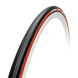Покрышка-трубка велосипедная Tufo S33 PRO, 28", 21 мм,  чёрный/красный, GAL1H0901011, изображение  - НаВелосипеде.рф