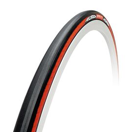 Покрышка-трубка велосипедная Tufo S33 PRO, 28", 24 мм, чёрный/красный, GAL1H1308091, изображение  - НаВелосипеде.рф