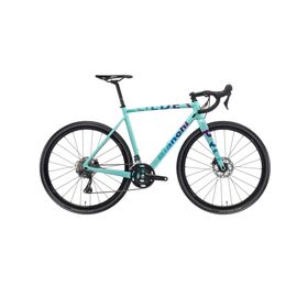 Циклокроссовый велосипед Bianchi ZOLDER PRO GRX600 11S CP DISC 28" 2021, Вариант УТ-00263534: Рама: 50 (Рост: 162-164 см), Цвет: Целесте, изображение  - НаВелосипеде.рф