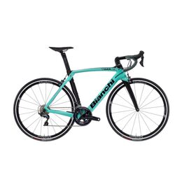 Шоссейный велосипед Bianchi Oltre XR4 CV Ultegra 28" 2021, Вариант УТ-00263537: Рама: 47 (Рост: 160-162 см), Цвет: Целесте/черный, изображение  - НаВелосипеде.рф
