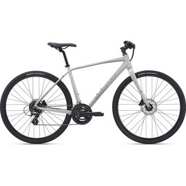 Гибридный велосипед Giant Escape 2 Disc 28" 2021, Вариант УТ-00263804: Рама: XL (Рост: 190-200 см), Цвет: Concrete, изображение  - НаВелосипеде.рф