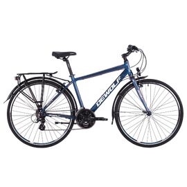 Городской велосипед Dewolf Asphalt 10 28" 2021, Вариант УТ-00263834: Рама: 18 (Рост: 167-177 см), Цвет: темно-синий/белый/серый, изображение  - НаВелосипеде.рф